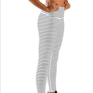 High Waist Striped Legging